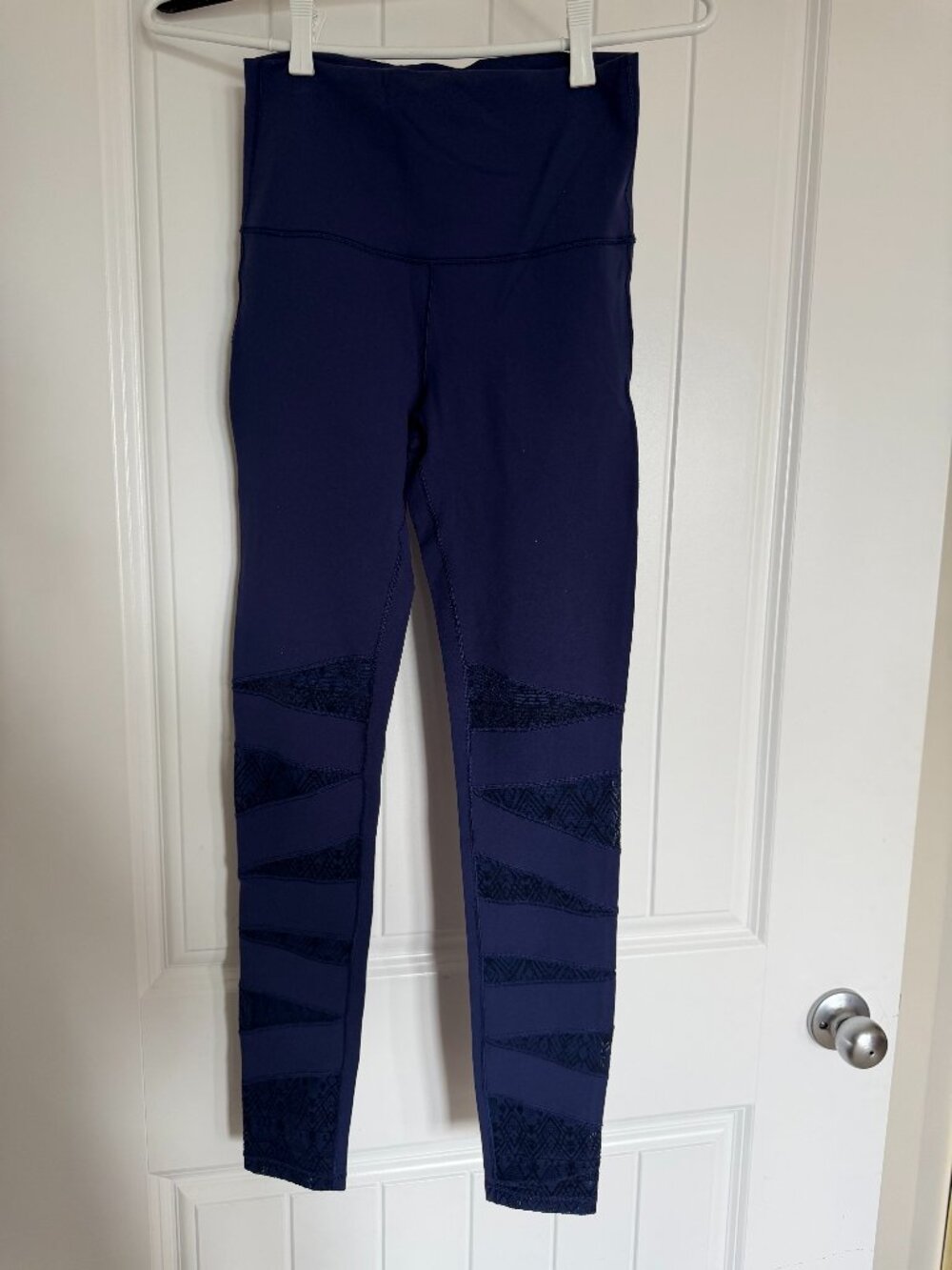 Ivivva by Lululemon Navy Mesh Leggings | Girls Size 12
